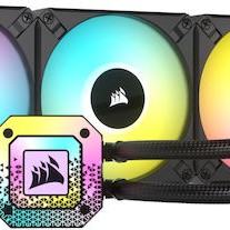 Corsair ICUE H150i Elite Capellix ΧΤ 360 Υδρόψυξη Επεξεργαστή Τριπλού Ανεμιστήρα 120mm για Socket AM4/AM5/1700/1200/115x με RGB Φωτισμό