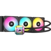Corsair ICUE H150i Elite Capellix ΧΤ 360 Υδρόψυξη Επεξεργαστή Τριπλού Ανεμιστήρα 120mm για Socket AM4/AM5/1700/1200/115x με RGB Φωτισμό