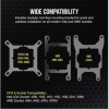 Corsair ICUE H150i Elite Capellix ΧΤ 360 Υδρόψυξη Επεξεργαστή Τριπλού Ανεμιστήρα 120mm για Socket AM4/AM5/1700/1200/115x με RGB Φωτισμό