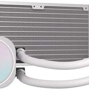 Corsair Nautilus 240 RS Υδρόψυξη Επεξεργαστή Διπλού Ανεμιστήρα 120mm για Socket AM4/AM5/1700 με ARGB Φωτισμό Λευκή