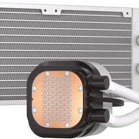 Corsair Nautilus 240 RS Υδρόψυξη Επεξεργαστή Διπλού Ανεμιστήρα 120mm για Socket AM4/AM5/1700 με ARGB Φωτισμό Λευκή