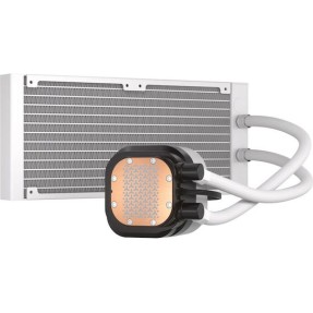 Corsair Nautilus 240 RS Υδρόψυξη Επεξεργαστή Διπλού Ανεμιστήρα 120mm για Socket AM4/AM5/1700 με ARGB Φωτισμό Λευκή