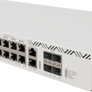 MikroTik CRS320-8P-8B-4S+RM v7 Managed L2 PoE++ Switch με 17 Θύρες Ethernet και 4 SFP Θύρες