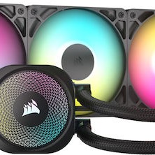 Corsair Nautilus 360 RS Υδρόψυξη Επεξεργαστή Τριπλού Ανεμιστήρα 120mm για Socket AM4/AM5/1700 με ARGB Φωτισμό