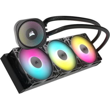 Corsair Nautilus 360 RS Υδρόψυξη Επεξεργαστή Τριπλού Ανεμιστήρα 120mm για Socket AM4/AM5/1700 με ARGB Φωτισμό