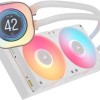 Corsair iCUE Link Titan RX RGB LCD Υδρόψυξη Επεξεργαστή Διπλού Ανεμιστήρα 120mm για Socket AM4/AM5/1700 Λευκή