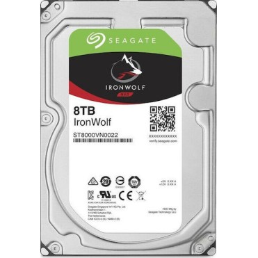 Seagate Ironwolf 8TB HDD Σκληρός Δίσκος 3.5