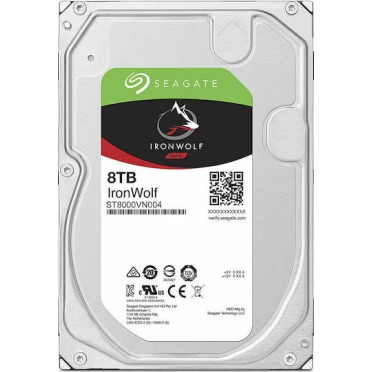 Seagate Ironwolf 8TB HDD Σκληρός Δίσκος 3.5