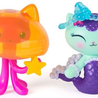 Gabby's Dollhouse Παιχνίδι Μινιατούρα Mercat & Cat Jelly Fish