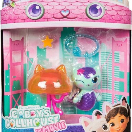 Gabby's Dollhouse Παιχνίδι Μινιατούρα Mercat & Cat Jelly Fish