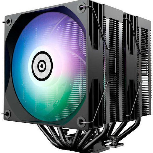 Enermax ETS-TD60 Ψύκτρα Επεξεργαστή για Socket AM4/AM5/1200/115x/1700 με ARGB Φωτισμό