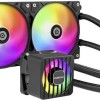 Enermax LIQMAXFLO 240 Υδρόψυξη Επεξεργαστή Διπλού Ανεμιστήρα 120mm για Socket AM4/AM5/1700/1200/115x με ARGB Φωτισμό