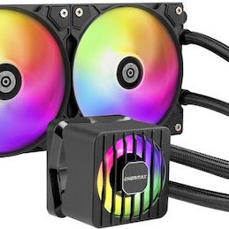 Enermax LIQMAXFLO 240 Υδρόψυξη Επεξεργαστή Διπλού Ανεμιστήρα 120mm για Socket AM4/AM5/1700/1200/115x με ARGB Φωτισμό