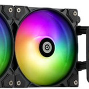 Enermax LIQMAXFLO 240 Υδρόψυξη Επεξεργαστή Διπλού Ανεμιστήρα 120mm για Socket AM4/AM5/1700/1200/115x με ARGB Φωτισμό