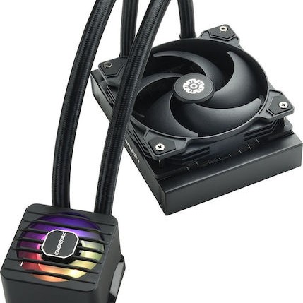 Enermax LIQMAXFLO SR Υδρόψυξη Επεξεργαστή Μονού Ανεμιστήρα 120mm για Socket AM4/AM5/1700/1200/115x με ARGB Φωτισμό