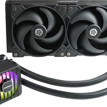 Enermax LIQMAXFLO SR Υδρόψυξη Επεξεργαστή Διπλού Ανεμιστήρα 120mm για Socket AM4/AM5/1700/1200/115x με ARGB Φωτισμό