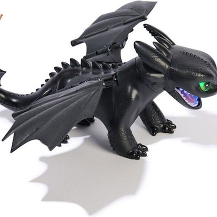 Φιγούρα Δράσης Dragons Movie Tame & Train Interactive Toothless How to train your Dragon με Ήχους για 4+ Ετών 51εκ.