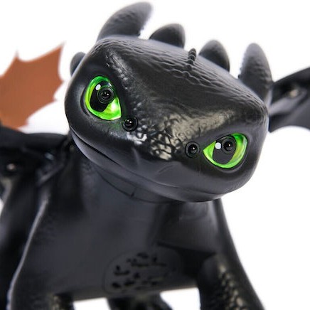 Φιγούρα Δράσης Dragons Movie Tame & Train Interactive Toothless How to train your Dragon με Ήχους για 4+ Ετών 51εκ.