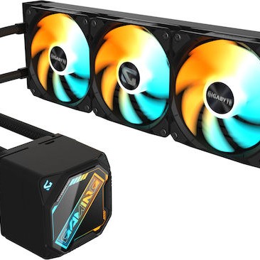 Gigabyte Gaming 360 Υδρόψυξη Επεξεργαστή Τριπλού Ανεμιστήρα 120mm για Socket AM4/AM5/1700/1200 με ARGB Φωτισμό
