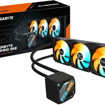 Gigabyte Gaming 360 Υδρόψυξη Επεξεργαστή Τριπλού Ανεμιστήρα 120mm για Socket AM4/AM5/1700/1200 με ARGB Φωτισμό