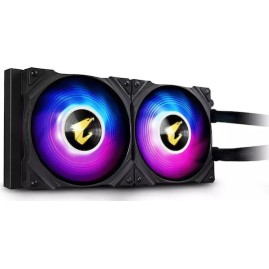Gigabyte Aorus Waterforce 240 Υδρόψυξη Επεξεργαστή Διπλού Ανεμιστήρα 120mm για Socket AM4/AM5/1200/115x με ARGB Φωτισμό