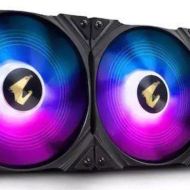 Gigabyte Aorus Waterforce 280 Υδρόψυξη Επεξεργαστή Διπλού Ανεμιστήρα 140mm για Socket AM4/AM5/1200/115x με ARGB Φωτισμό