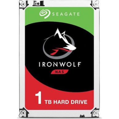 Seagate Ironwolf 1TB HDD Σκληρός Δίσκος 3.5