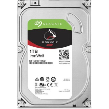 Seagate Ironwolf 1TB HDD Σκληρός Δίσκος 3.5