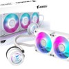 Gigabyte AORUS Waterforce II 360 Υδρόψυξη Επεξεργαστή Τριπλού Ανεμιστήρα 120mm για Socket AM4/AM5/1700/1200 με ARGB Φωτισμό Λευκή