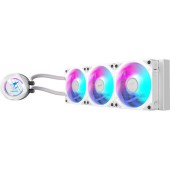 Gigabyte AORUS Waterforce II 360 Υδρόψυξη Επεξεργαστή Τριπλού Ανεμιστήρα 120mm για Socket AM4/AM5/1700/1200 με ARGB Φωτισμό Λευκή