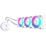 Gigabyte AORUS Waterforce II 360 Υδρόψυξη Επεξεργαστή Τριπλού Ανεμιστήρα 120mm για Socket AM4/AM5/1700/1200 με ARGB Φωτισμό Λευκή