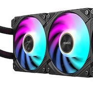 Gigabyte Aorus Waterforce X II 240 Υδρόψυξη Επεξεργαστή Διπλού Ανεμιστήρα 120mm για Socket AM4/AM5/1700/1200/115x με ARGB Φωτισμό