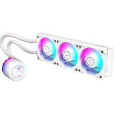 Gigabyte Aorus Waterforce X II 360 ICE Υδρόψυξη Επεξεργαστή Τριπλού Ανεμιστήρα 120mm για Socket AM4/AM5/1700/1200/115x με ARGB Φωτισμό Λευκή
