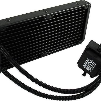 LC-Power LC-CC-240-LiCo Υδρόψυξη Επεξεργαστή Διπλού Ανεμιστήρα 120mm για Socket 1200/115x