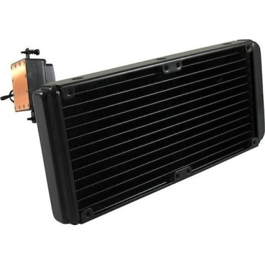 LC-Power LC-CC-240-LiCo Υδρόψυξη Επεξεργαστή Διπλού Ανεμιστήρα 120mm για Socket 1200/115x