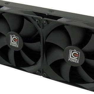 LC-Power LC-CC-240-LiCo Υδρόψυξη Επεξεργαστή Διπλού Ανεμιστήρα 120mm για Socket 1200/115x
