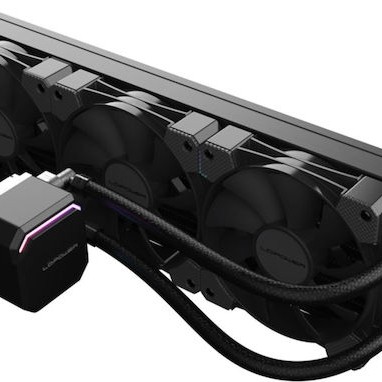 LC-Power Jet Flow Υδρόψυξη Επεξεργαστή Τριπλού Ανεμιστήρα 120mm για Socket AM4/AM5/1700/1200/115x