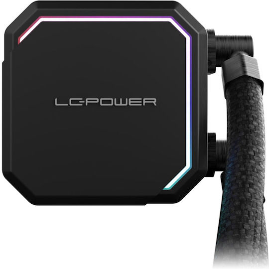 LC-Power Jet Flow Υδρόψυξη Επεξεργαστή Τριπλού Ανεμιστήρα 120mm για Socket AM4/AM5/1700/1200/115x