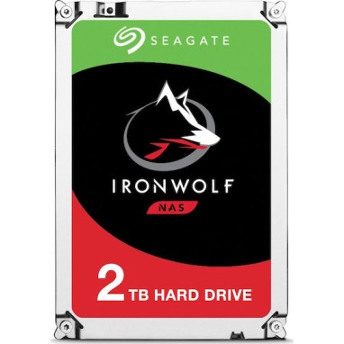 Seagate Ironwolf 2TB HDD Σκληρός Δίσκος 3.5