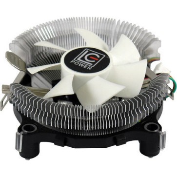 LC-Power LC-CC-85 Ψύκτρα Επεξεργαστή Low Profile για Socket AM4/AM5/115x Λευκή