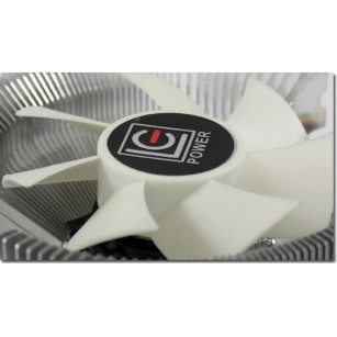 LC-Power LC-CC-85 Ψύκτρα Επεξεργαστή Low Profile για Socket AM4/AM5/115x Λευκή