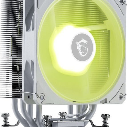 MSI MAG CoreFrozr AA13 Υδρόψυξη Επεξεργαστή 120mm για Socket AM4/AM5/1700 με Λευκό Φωτισμό Λευκή