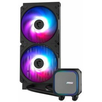 MSI MAG CORELIQUID A13 240 Υδρόψυξη Επεξεργαστή Διπλού Ανεμιστήρα 120mm για Socket AM4/AM5/1700 με ARGB Φωτισμό