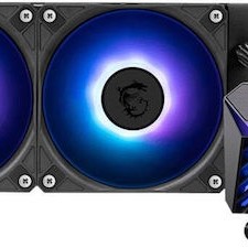 MSI MAG CoreLiquid A15 240 Υδρόψυξη Επεξεργαστή Διπλού Ανεμιστήρα 120mm για Socket AM4/AM5/1700 με ARGB Φωτισμό