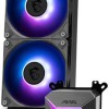MSI MAG CoreLiquid A15 240 Υδρόψυξη Επεξεργαστή Διπλού Ανεμιστήρα 120mm για Socket AM4/AM5/1700 με ARGB Φωτισμό