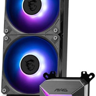 MSI MAG CoreLiquid A15 240 Υδρόψυξη Επεξεργαστή Διπλού Ανεμιστήρα 120mm για Socket AM4/AM5/1700 με ARGB Φωτισμό