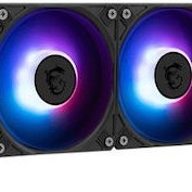 MSI MAG CoreLiquid A15 240 Υδρόψυξη Επεξεργαστή Διπλού Ανεμιστήρα 120mm για Socket AM4/AM5/1700 με ARGB Φωτισμό