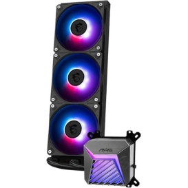 MSI MAG CoreLiquid A15 360 Υδρόψυξη Επεξεργαστή Τριπλού Ανεμιστήρα 120mm για Socket AM4/AM5/1700 με ARGB Φωτισμό