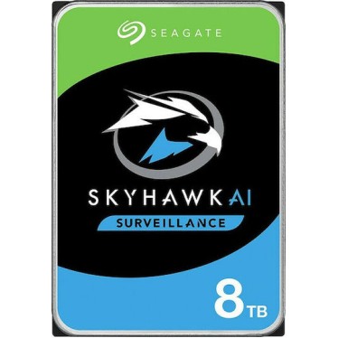 Seagate SkyHawk AI Surveillance 8TB HDD Σκληρός Δίσκος 3.5