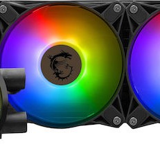 MSI MAG CoreLiquid E240 Υδρόψυξη Επεξεργαστή Διπλού Ανεμιστήρα 120mm για Socket AM4/AM5/1700/1200/115x με ARGB Φωτισμό
